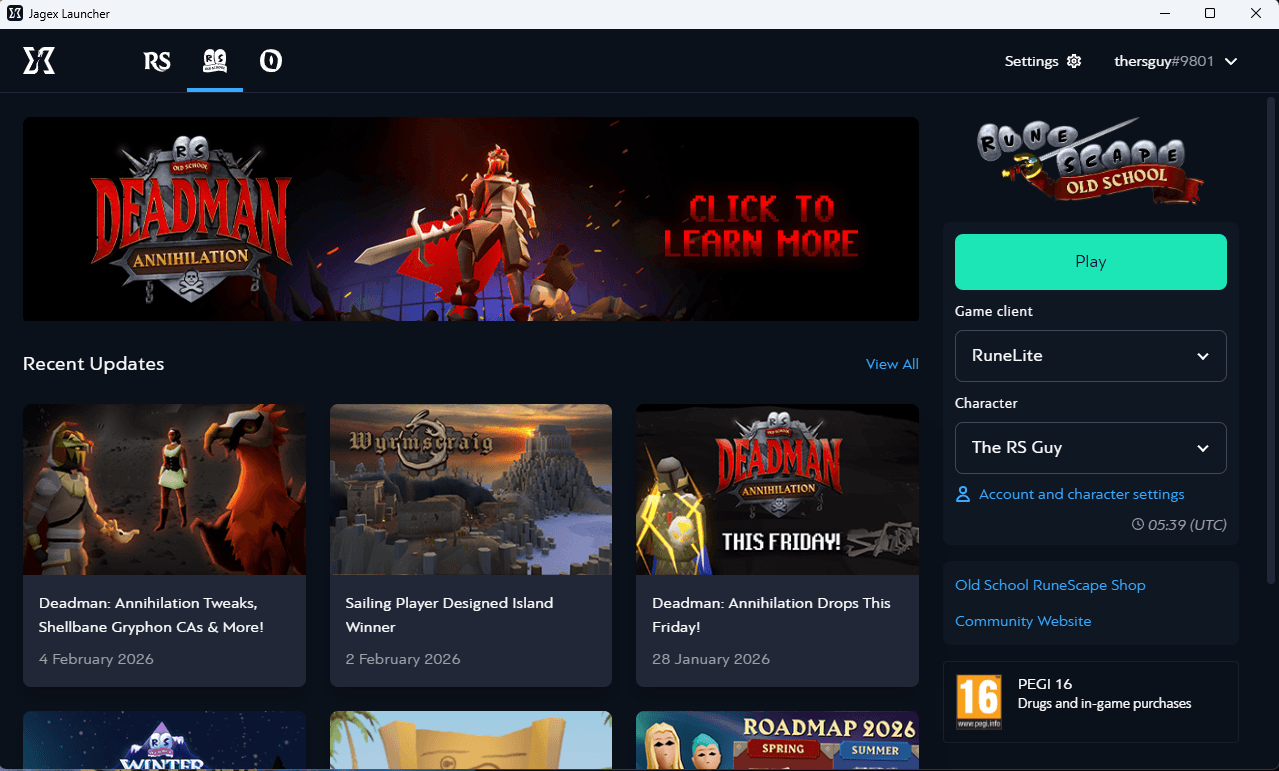 RuneScape Launcher
